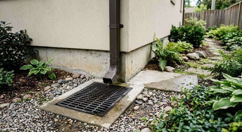 Sidewalk Drainage Installation in Birmingham, AL