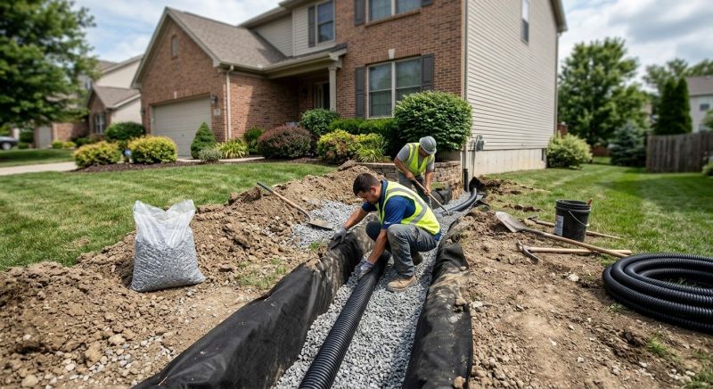 Water Drainage Installation in Tuscaloosa, AL