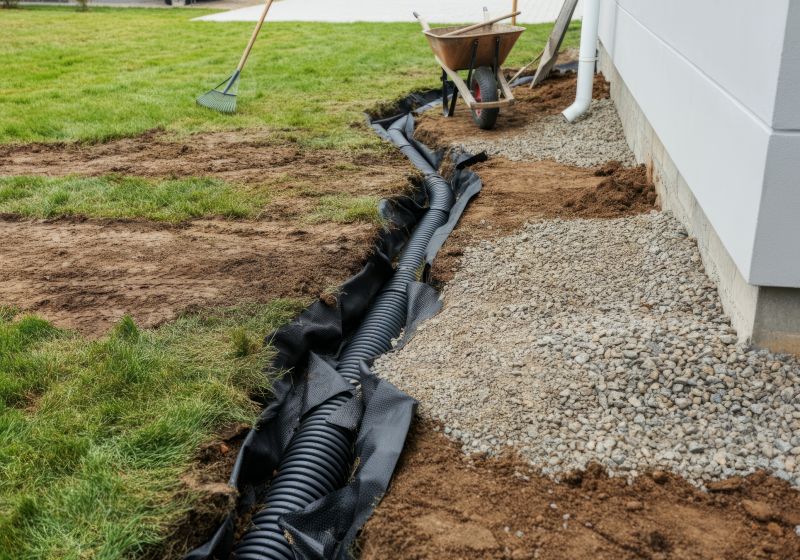 Drainage Pathway Installation